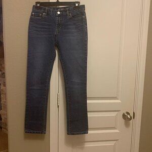 Armani Jeans with green stitching Size 1